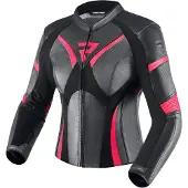 Rebelhorn Rebel Veste en cuir moto pour femmes Taille