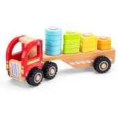 New Classic Toys Nouveau Classic Toys Truck avec formes géométriques