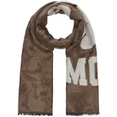 Codello Écharpe marron / blanc