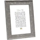 Deknudt Frames Deknudt S46HF7 : cadre en bois gris ondulé, 15 x 20 cm