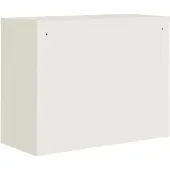 vidaXL Classeur blanc 90x40x110 cm acier