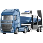 Siku Camion Volvo SUPER avec bateau, modèle réduit