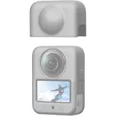 Puluz Silicone cover with lens DJI Osmo 360 (gray), Caméra d'action : accessoires, Gris