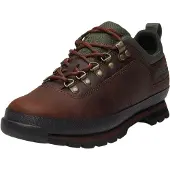 Timberland Chaussure de sport à lacets brun foncé / vert foncé / noir