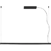 Faro Suspension VICO 1150 LED 30W 2700K aluminium noir mat L:115cm H:3.25cm