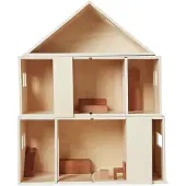 Ferm Living Maison de Poupées - Toro - Natural - - UneTaille - Maison de Poupées