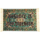Seletti Diversité de tapis brûlés