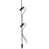 Faro CLAP 1030 Poteau noir noir 2x6W 3000K 38º 24V 75709-233