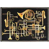 Seletti Toiletpaper Tapis Trumpets