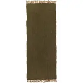 Ferm Living - Block Runner Olive/Natural ferm LIVING