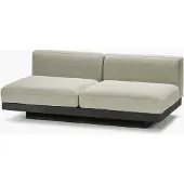 Serax Rudolph Banc avec Coussin Two Seater | Sand|Black