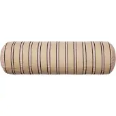 Ferm Living Twill Coussin Traversin Cashmere|Black