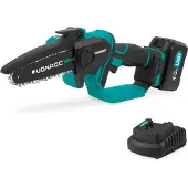 Vonroc Mini tronçonneuse 20V - 152mm| Batterie 4.0Ah et chargeur inclus