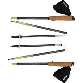 Silva - Bâtons de trail en carbone - Running Poles Carbon Z Fixed - Taille 120 cm - Jaune
