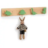 Relaxdays Porte-manteau enfant (50 x 4 x 7 cm)