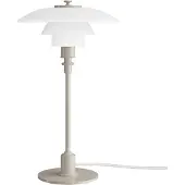 Louis Poulsen Lampe de Table , PH 2/1, Beige, Salon / séjour, Verre, Design