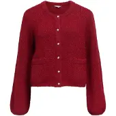 Object Cardigan 'OBJSAGGIA' lie de vin