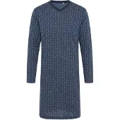 Hajo Pyjama long bleu foncé