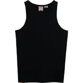 Superdry Homme Débardeur Essential Logo Coupe Ajustée Black Taille: S