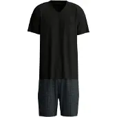 Calida Pyjama court 'Relax Streamline' noir