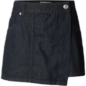 Urban Classics Jupe-short en denim clair pour femme , délavée bleu - 29