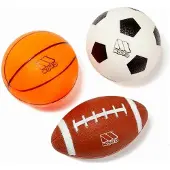 MOLTO Bälle Moltó 3 Stücke Basketball Fussball Rugby Für Kinder