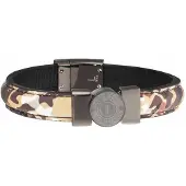 Police Pj25556blu02l Bracelet Marron Homme