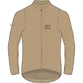 Endura - Maillot de vélo manches longues pour homme, modèle Alltrack Ride, couleur beige, taille L