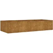 vidaXL Jardinière surélevée 200 x 80 x 40 cm en acier Corten