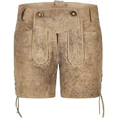 Spieth & Wensky Pantalon folklorique 'Barbie' beige clair / beige foncé