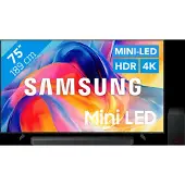 Samsung Mini-LED 75" M73H (2026) + HW-Q600F (2025)