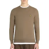 Lyle & Scott Pull Cotton Merino Crewneck Hommes