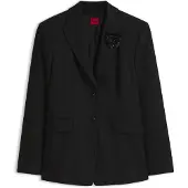 HUGO Blazer 'Asmalla' noir / argent