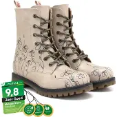 Goby Bottines à lacets 'MAT146' beige
