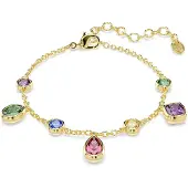 Swarovski Bracelet 'IMBER' bleu / or / vert / violet
