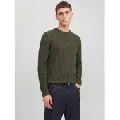 Jack & Jones Pull-over 'JJEDOVER' olive