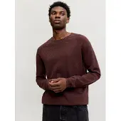 Jack & Jones Pull-over 'JJEHill' chocolat