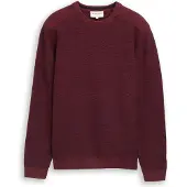 Tom Tailor Pull-over rouge foncé