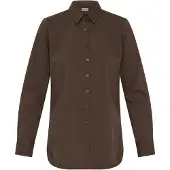 Fransa Chemisier 'FRZashirt 1' brun foncé