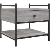 vidaXL Table basse Gris Sonoma 50x50x50 cm Bois composite
