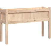 vidaXL Jardinières avec pieds 110x31x70 cm bois de pin massif