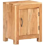 vidaXL Table De Chevet 40x30x50 Cm Bois D'acacia Massif -
