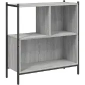 vidaXL Bibliothèque sonoma gris 72x28x77,5 cm bois d'ingénierie