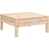 vidaXL Tabouret de jardin en pin massif