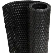 vidaXL Paravent de balcon noir 500x90 cm résine tressée
