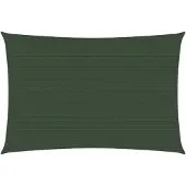 vidaXL Voile D'ombrage 160 G/M² Vert Foncé 5x6 M Pehd