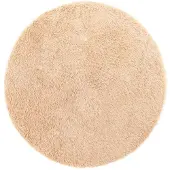 vidaXL Tapis shaggy à poils longs NAVARRA beige 120x120 cm polyester