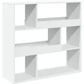 vidaXL Bibliothèque/Séparateur de pièce blanc 100x33x94,5 cm