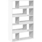 vidaXL Bibliothèque blanc 100x33x156,5 cm bois d'ingénierie