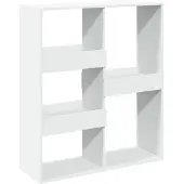 vidaXL Cloison de séparation blanc 100x33x115 cm bois d'ingénierie